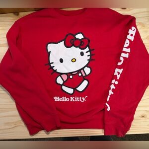 Hello Kitty Bright Red sweatshirt